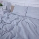 Простирадло №14-4102 Glacier Gray Mikrosatin Premium Однотонне 200*220 - зображення 3
