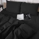 Простынь Бязь 17-0611 Stripe Black 150*220 - изображение 2