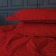 Простирадло Satin Stripe 30-0018 Red 110*160 - зображення 5