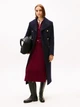 Юбка миди осенняя женская Tommy Hilfiger 599164365 XL Бордовая (1162371193) - изображение 3