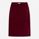 Юбка миди осенняя женская Tommy Hilfiger 599164365 M Бордовая (1162372216) - изображение 5