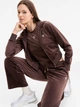 Спортивные штаны женские Guess 433233993 L Коричневые (1162518438) - изображение 7