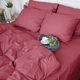 Простирадло Сатин "0847 Tomato" 150*220 - зображення 1