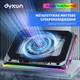 Охлаждающая подставка для ноутбука Dyxon Ice Coorel 24 Game Super Turbo Cool RGB Black (DXN-ICCL-24-BK) - изображение 2
