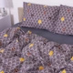 Простынь MirSon Ranforce Elite 17-0526 Fabulous forest grey 200*220 - изображение 4
