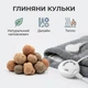 Заспокійлива масажна електрична грілка з обтяженням Massaging Weighted Heating Pad 30х61 см теплова накидка для спини шиї та суглобів із вібромасажем Сіра - зображення 6