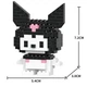 Конструктор BRICKS Sanrio Hello Kitty, Mimmy, My Melody, Kuromi Набор 4 шт - изображение 9