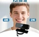 Веб-камера S7 Full HD 1080P для ПК и ноутбука с микрофоном USB, черная - изображение 2