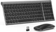 Беспроводной комплект клавиатура + мышь Seenda WGJP-031B QWERTZ, аккумуляторные, USB-A, для ПК ноутбука Smart TV - изображение 1
