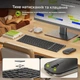 Беспроводной комплект клавиатура + мышь Seenda WGJP-031B QWERTZ, аккумуляторные, USB-A, для ПК ноутбука Smart TV - изображение 4