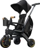 Складний триколісний велосипед Doona Liki Trike S5 Nitro Black (SP550-99-033-015) - зображення 1