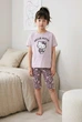Пижама для девочки Hello Kitty детский комплект для дома футболка и шорты Lupilu 98-104 см (2-4Y), разноцветный - изображение 1