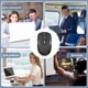 Беспроводная Bluetooth 5.2 мышь, 2.4G беспроводная мышь, двухрежимная бесшумная мышь, аккумуляторная игровая мышь, 800/1200/1600 DPI, для ПК, компьютера и ноутбука - изображение 5