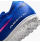 Сороконожки унисекс Nike Air Zoom Mercurial Vapor 16 Pro Tf Blue 44.5 Синий FQ8687-446 - изображение 8