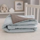 Плед детский MirSon №043 Poplin Waffle 09 Sleeping animals 60х80 см (2200013893431) - изображение 5