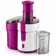 Электрическая соковыжималка SilverCrest SFE 450 C3 450 Вт 2 скорости Соковыжималка для фруктов и овощей Центробежная модель Pink - изображение 3