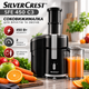 Соковыжималка SilverCrest SFE 450 C3 Black 450 Вт Центробежная соковыжималка для фруктов и овощей - изображение 5