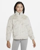 Куртка подростковая Nike Sportswear Big Kids' Faux Fur Jacket XL рост 164 см Белый DV3252-072 - изображение 1