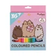 Олівці кольорові Yes 24 кольорів Pusheen Stormy and Pip, 290741 - изображение 1