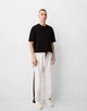 Штани Bershka світло-сірий-чорний GXHJY885 XL - изображение 1