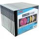 Чехол для CD/DVD-дисков JVC, черный, утолщенный (10,4 мм), двусторонний вкладыш, 10 шт./коробка - изображение 2