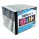 Чехол для CD/DVD-дисков JVC, черный, утолщенный (10,4 мм), двусторонний вкладыш, 10 шт./коробка - изображение 4