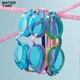 Детские плавательные очки WATERTIME, водонепроницаемые, с защитой от запотевания, HD, для соревнований, профессиональные плавательные очки для мальчиков и девочек. - изображение 6