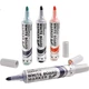 Маркер для білої дошки Pentel, 2 мм, рідкий прямого нанесення, густий круглий наконечник, стираний маркер, імпортний, MWL5M, чорний (упаковка з 5 шт.) - изображение 2