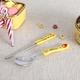 Детские столовые приборы LOCK&LOCK Hello.Bebe из стали 304 Yellow (LBB481N) - изображение 6