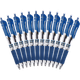 Гелевая ручка M&G Stationery K35 с выдвижным стержнем, для студентов, с маркировкой 0,5 мм, деловая ручка с пулевидным наконечником, ручка для рецептов, высококачественные канцелярские товары, синие чернила, 12 ручек в коробке - изображение 4