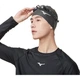 Шапочка для плавания MIZUNO, унисекс, водонепроницаемая, для взрослых с длинными волосами, защита ушей, не сдавливает, увеличенного размера, профессиональная силиконовая шапочка N2CW1S02, черная. - изображение 3