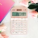 Стильный офисный калькулятор Casio JS-40B с 14-разрядным дисплеем, большим экраном и удобными кнопками, цвет «вишневый цветок». - изображение 10