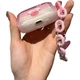 Чехол для наушников Shihan, совместимый с Apple AirPods 3, защитный чехол для Apple AirPods 3-го поколения, совместим с беспроводной зарядкой, милый мультяшный дизайн, нескользящий, ударопрочный мягкий чехол с креплением для зарядки. - изображение 2
