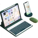 Чехол для iPad BOW Hangshi HC036K, новая модель 2025 года, совместим с iPad Pro 18/20/21, универсальный чехол для планшета со слотом для стилуса, интегрированный для горизонтального и вертикального отображения экрана 11 дюймов, цвет «Сакура», розовый. - изображение 1
