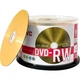Многоразовые стираемые DVD-RW диски JVC, скорость 4x, емкость 4,7 ГБ, чистые диски, диски для записи, 50 штук в тубе. - изображение 2