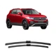 Склоочисники Aoye підходять для Volkswagen Tharu моделей 18-26/20-24, безрамкові щітки склоочисників, передні склоочисники, 1 пара, 26+19 дюймів - зображення 3
