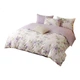 Комплект постельного белья Boyang Home Textile из 4 предметов, 100% хлопок: пододеяльник, простыня, хлопковое покрывало для кровати 1,8 м. Dream Flower Home Store - изображение 3