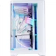 Корпус для настольного компьютера Wanjia Tianmu PLUS белого цвета, ATX, изогнутое закаленное стекло / 10 мест для вентиляторов / водяное охлаждение 360 мм / отсеки слева и справа / быстросъемная конструкция - изображение 2
