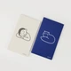 Легкий блокнот KOKUYO Noritake Designer Collaboration Travel Journal Notebook, сетка 4 мм, 40 листов, белый, WSG-NB2XY4W - изображение 5