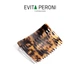 Вінтажний перевернутий гребінець для волосся Evita Peroni, заколка для волосся принцеси, проста шпилька, коротка 6 см - кольору черепахи - зображення 8