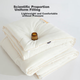 Соєва ковдра Dohia Home Textile, клас А, 35% соєвого волокна, всесезонна весняно-осіння, приблизно 4,3 джіни (2,15 кг), 203*229 см - изображение 5