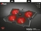 Подставка для ноутбука Trust GXT 278 Yozu, до 17.3", RED LED, черный. - изображение 8