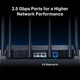 Маршрутизатор MERCUSYS MR37BE BE6500, 2xGE LAN, 1x2.5GE LAN, 1x2.5GE WAN, MESH. - изображение 7