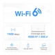 Система WiFi-Mesh MERCUSYS Halo H60X AX1500, 3xGE LAN/WAN, 2 модуля. - изображение 5