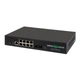 Управляемый PoE коммутатор GreenVision GV-019-M-08G+SFP, 8 портов + 2 SFP, L2 - изображение 2