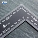 Кутник столярний 300х200 мм Shinwa метричний, сталь (62359) - зображення 3