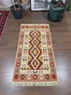 Килим двосторонній бавовняний 80x200 см Оранжево-червоний - зображення 1