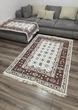 Ковер двусторонний хлопковый 120x180 см Бордово-зеленый - изображение 2