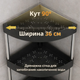 Кутова етажерка на 4 яруси (36*20*87см), підлоговий органайзер на коліщатках, трикутний візок для кухні, обертається на 360°, мобільний стелаж для ванної - зображення 4