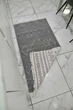 Ковер двусторонний хлопковый 80x150 см Серо-розовый - изображение 5